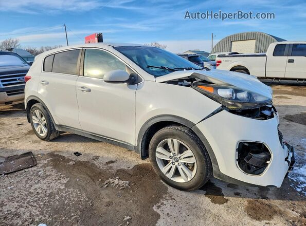 KNDPM3ACXK7628428 2019 KIA SPORTAGE Белый Передняя правая четверть