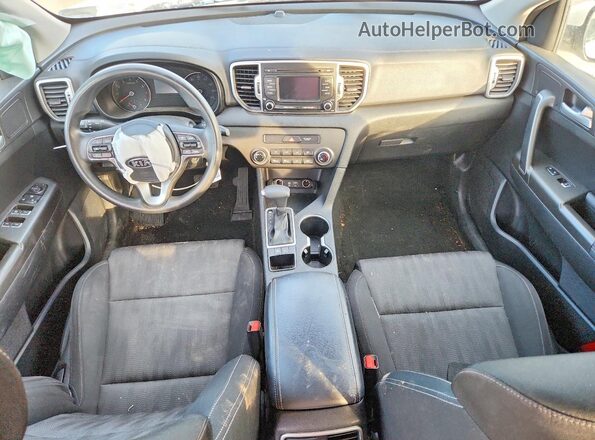 KNDPM3ACXK7628428 2019 KIA SPORTAGE Белый Вид панели приборов