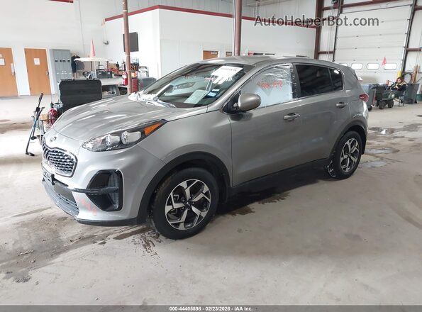KNDPM3ACXL7807201 2020 KIA SPORTAGE Gray Առջևի ձախ երեք քառորդ տեսարան