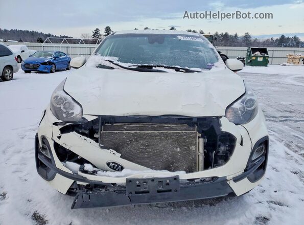 KNDPMCAC1L7811203 2020 KIA SPORTAGE White წინა ხედი