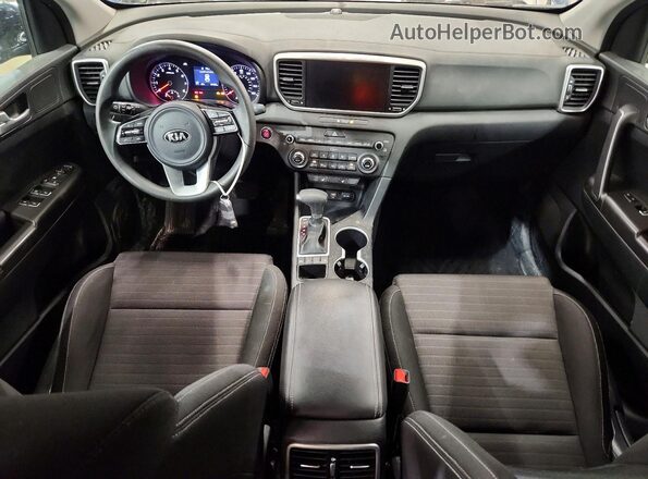 KNDPMCAC2N7017832 2022 KIA SPORTAGE Синий Вид панели приборов