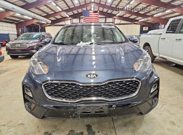 KNDPMCAC2N7017832 2022 KIA SPORTAGE Синий Вид спереди