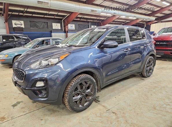 KNDPMCAC2N7017832 2022 KIA SPORTAGE Синий Передняя левая четверть