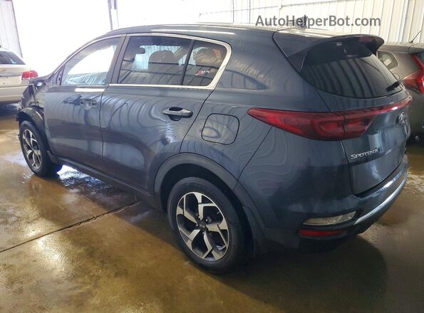KNDPMCAC3N7999662 2022 KIA SPORTAGE Синий Задняя левая четверть