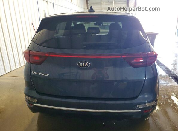 KNDPMCAC3N7999662 2022 KIA SPORTAGE Синий Вид сзади