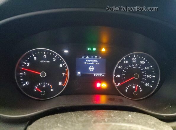 KNDPMCAC3N7999662 2022 KIA SPORTAGE Синий Вид щитка приборов