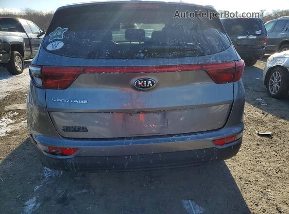 KNDPMCAC4K7503084 2019 KIA SPORTAGE Gray Widok z tyłu