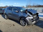2019 Kia Sportage Lx Gray vin: KNDPMCAC4K7503084