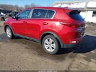 2018 Kia Sportage Lx Красный vin: KNDPMCAC5J7458574