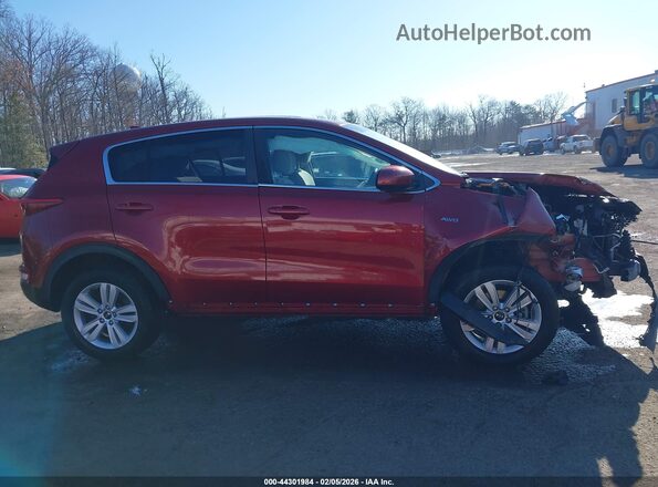 KNDPMCAC5J7458574 2018 KIA SPORTAGE Красный Вид щитка приборов
