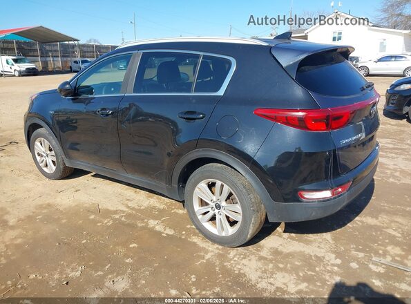 KNDPMCAC5K7625176 2019 KIA SPORTAGE Черный Задняя левая четверть