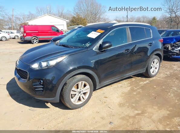 KNDPMCAC5K7625176 2019 KIA SPORTAGE Черный Передняя левая четверть