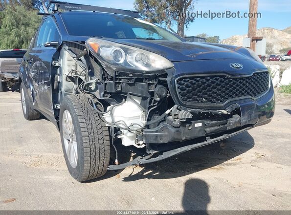 KNDPMCAC8J7331964 2018 KIA SPORTAGE Синий Вид спереди