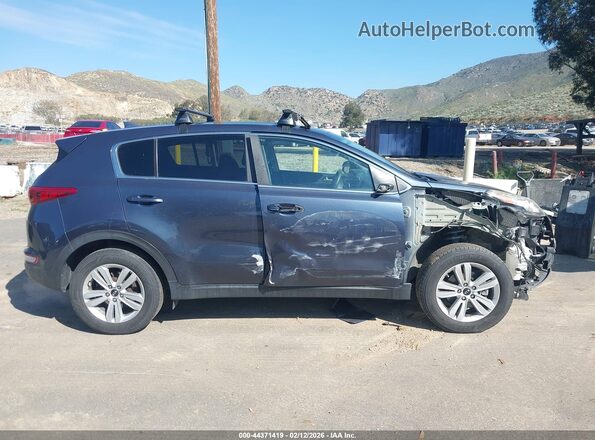KNDPMCAC8J7331964 2018 KIA SPORTAGE Синий Панорамный вид салона 360°