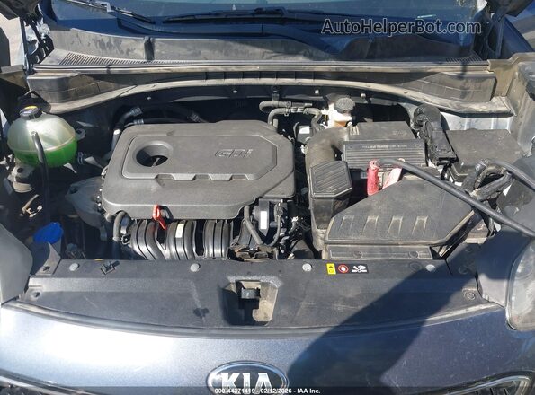 KNDPMCAC8J7331964 2018 KIA SPORTAGE Синий Вид сзади