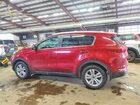 2017 Kia Sportage Lx Red vin: KNDPMCAC9H7271798