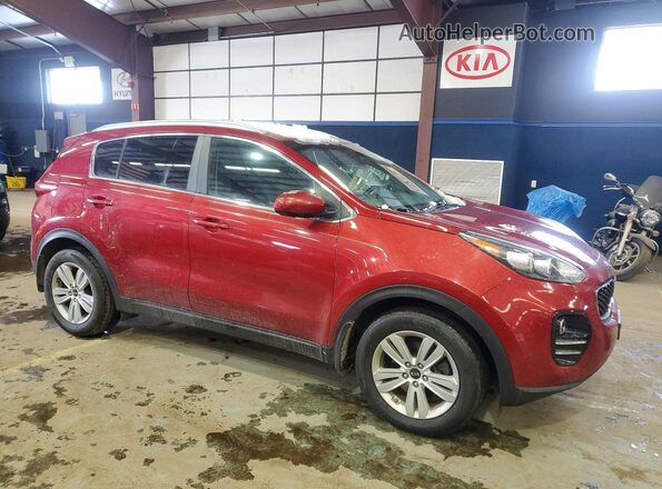 KNDPMCAC9H7271798 2017 KIA SPORTAGE Red Delantero derecho