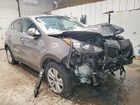 2018 Kia Sportage Lx Серебряный vin: KNDPMCAC9J7368540