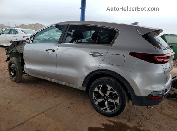 KNDPMCAC9M7915469 2021 KIA SPORTAGE Серебряный Задняя левая четверть