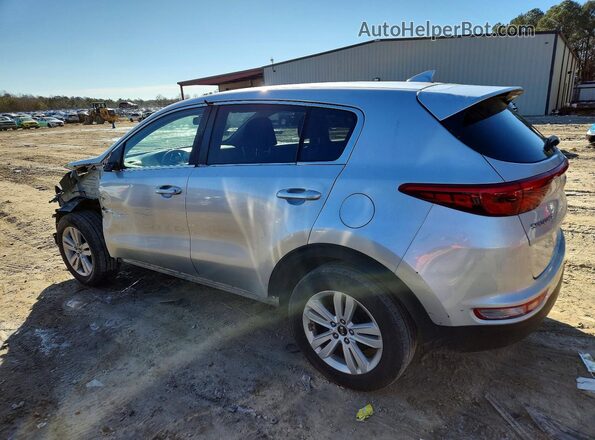 KNDPMCACXJ7489352 2018 KIA SPORTAGE Серебряный Задняя левая четверть