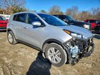 2018 Kia Sportage Lx Серебряный vin: KNDPMCACXJ7489352