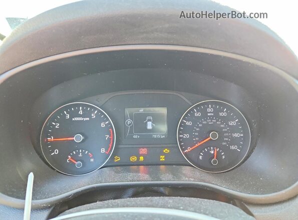 KNDPMCACXJ7489352 2018 KIA SPORTAGE Серебряный Вид щитка приборов