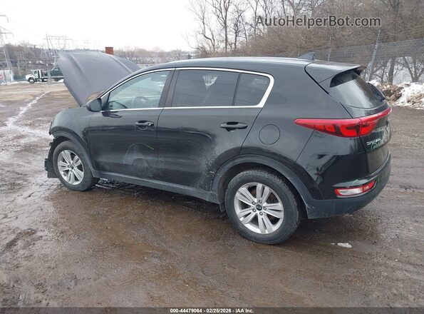 KNDPMCACXK7494634 2019 KIA SPORTAGE Черный Задняя левая четверть