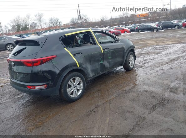 KNDPMCACXK7494634 2019 KIA SPORTAGE Черный Задняя правая четверть