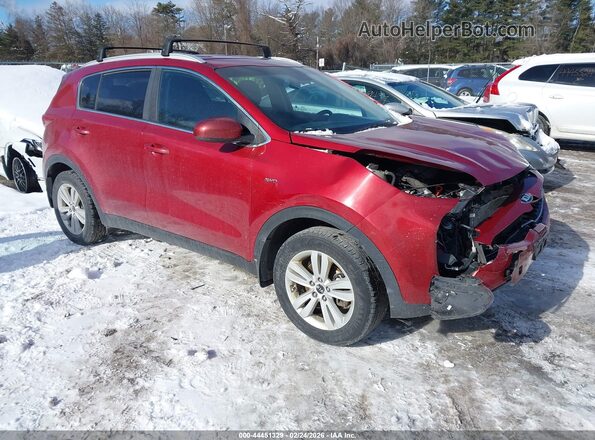 KNDPMCACXK7526675 2019 KIA SPORTAGE Red Front right
