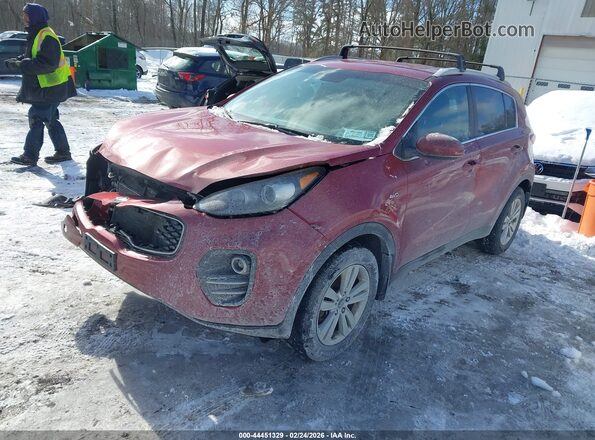 KNDPMCACXK7526675 2019 KIA SPORTAGE Red Front left