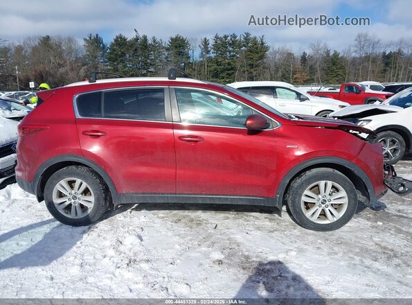 KNDPMCACXK7526675 2019 KIA SPORTAGE Red Rear interior view