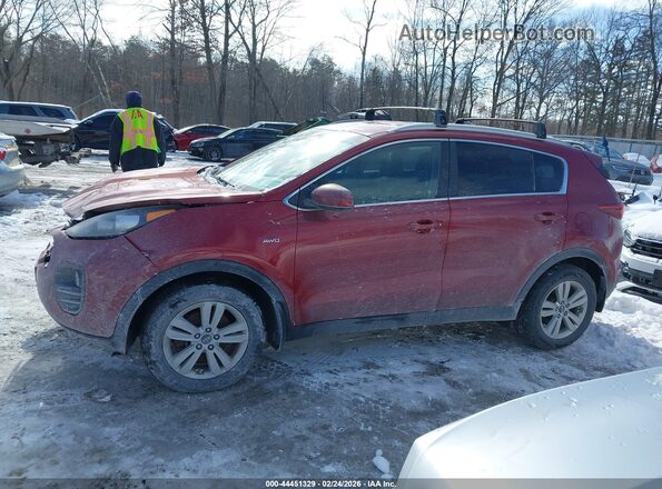 KNDPMCACXK7526675 2019 KIA SPORTAGE Red 360 interior view
