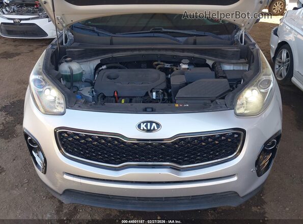 KNDPN3AC3J7420676 2018 KIA SPORTAGE Серебряный Вид сзади