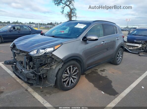 KNDPN3AC5K7512602 2019 KIA SPORTAGE Серебряный Передняя левая четверть