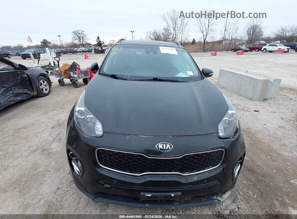 KNDPN3AC9J7353484 2018 KIA SPORTAGE Черный Вид панели приборов