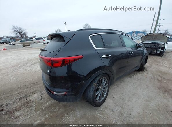 KNDPN3AC9J7353484 2018 KIA SPORTAGE Черный Задняя правая четверть