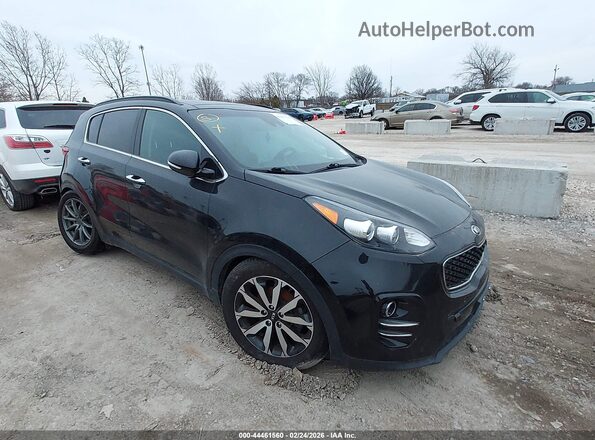 KNDPN3AC9J7353484 2018 KIA SPORTAGE Черный Передняя правая четверть