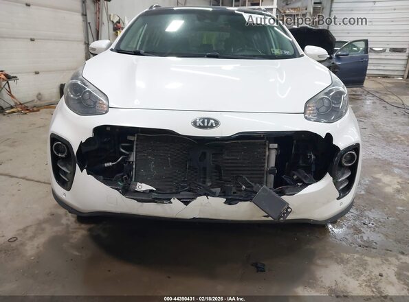 KNDPNCAC0J7482097 2018 KIA SPORTAGE Белый Вид спереди
