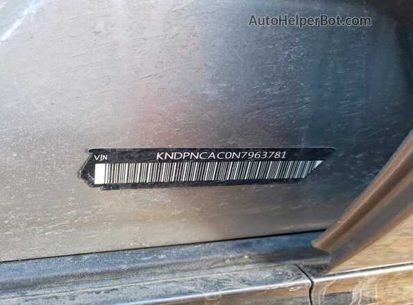 KNDPNCAC0N7963781 2022 KIA SPORTAGE Серебряный Панорамный вид салона 360°
