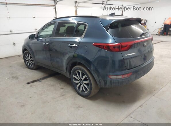 KNDPNCAC5K7531943 2019 KIA SPORTAGE Синий Задняя левая четверть