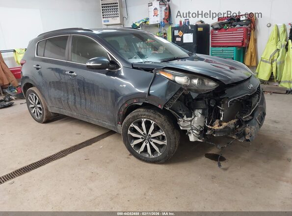 KNDPNCAC5K7531943 2019 KIA SPORTAGE Синий Передняя правая четверть