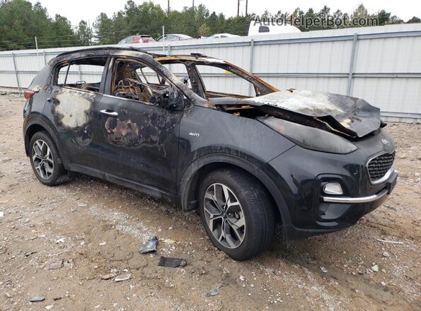 KNDPNCAC6N7952431 2022 KIA SPORTAGE Черный Передняя правая четверть