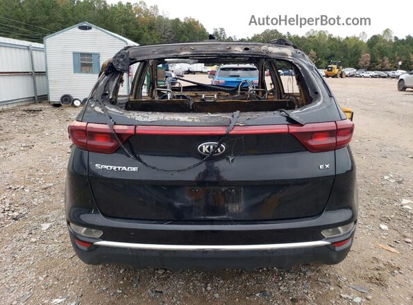 KNDPNCAC6N7952431 2022 KIA SPORTAGE Черный Вид сзади