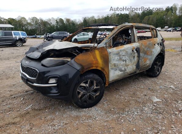 KNDPNCAC6N7952431 2022 KIA SPORTAGE Черный Передняя левая четверть