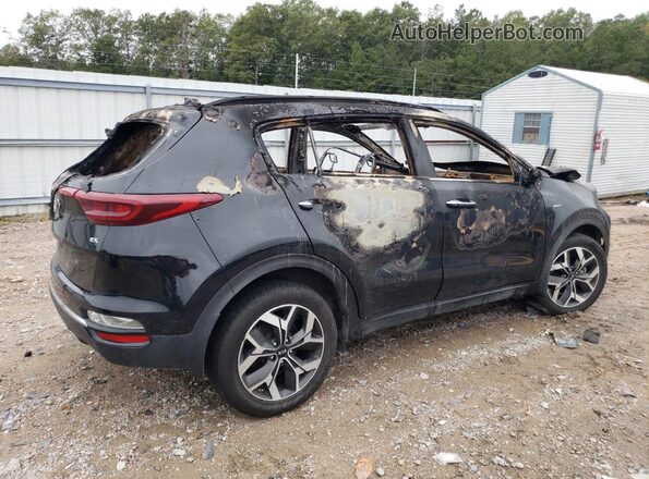 KNDPNCAC6N7952431 2022 KIA SPORTAGE Черный Задняя правая четверть