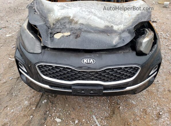 KNDPNCAC6N7952431 2022 KIA SPORTAGE Черный Вид подкапотного пространства