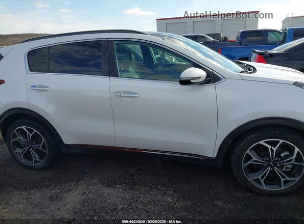 KNDPR3A68L7751464 2020 KIA SPORTAGE White Widok wnętrza z tyłu