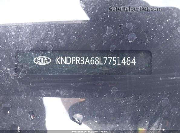 KNDPR3A68L7751464 2020 KIA SPORTAGE White Widok komory silnika