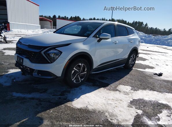 KNDPUCAG9P7041373 2023 KIA SPORTAGE HYBRID Белый Передняя левая четверть
