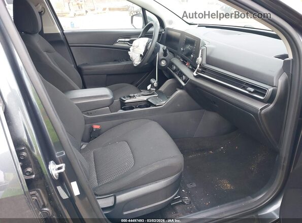 KNDPUCDF0R7265329 2024 KIA SPORTAGE Gray Widok wnętrza z przodu